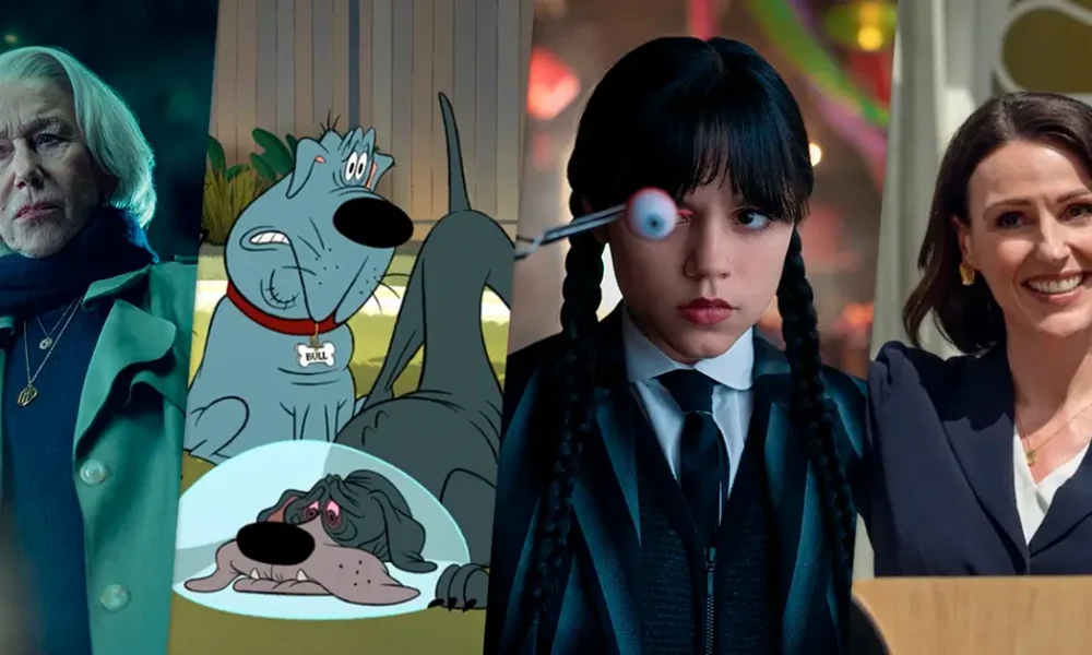 Lançamentos da Netflix em agosto de 2025 com destaque para O Clube do Crime das Quintas-Feiras, O Dia da Castração, Wandinha e Refém.