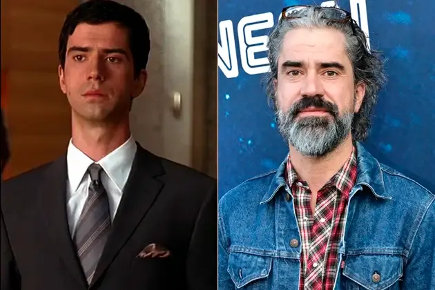 quarteto fantastico 2005 hamish linklater Hamish Linklater como Leonard Kirk em Quarteto Fantástico (2005) e o ator em 2025.