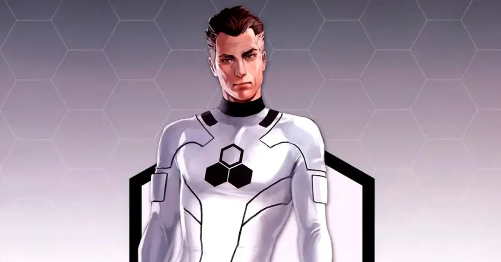 reed richards future foundation legado Dr. Reed Richards com uniforme branco da Future Foundation da Marvel Comics