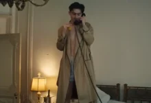 Cena de Timothée Chalamet no filme Marty Supreme (2025)