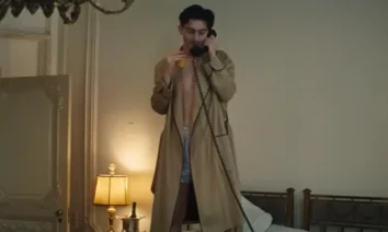 Cena de Timothée Chalamet no filme Marty Supreme (2025)