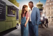 Omar Sy e Sara Giraudeau em cena do filme French Lover, estreia da Netflix em 26 de setembro de 2025.