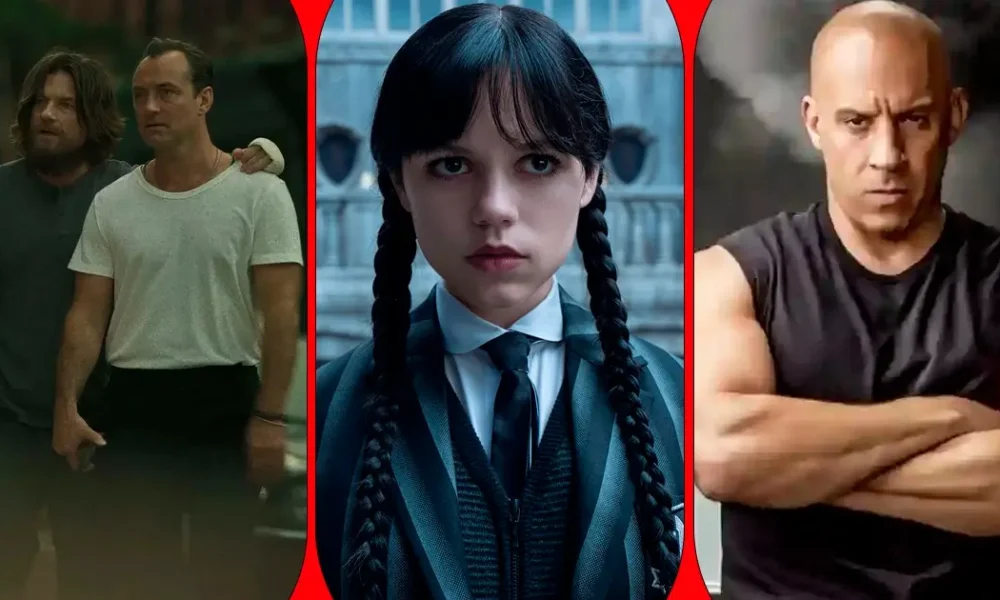 Cenas de Black Rabbit, Wandinha e Velozes e Furiosos, grandes destaques da Netflix em setembro de 2025.