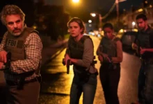 Mark Ruffalo e Alison Oliver em cena tensa da minissérie Task (2025), produção da HBO Max.