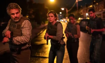 Mark Ruffalo e Alison Oliver em cena tensa da minissérie Task (2025), produção da HBO Max.