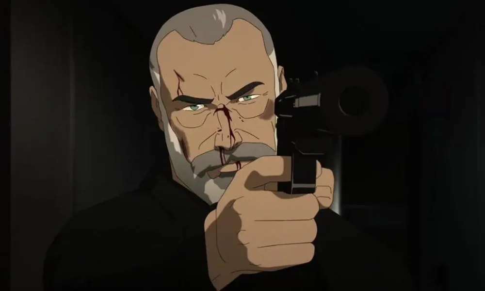 Cena de Splinter Cell: Deathwatch, série em animação da Netflix baseada no jogo da Ubisoft.