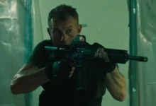 James Badge Dale Layne West King Ivory (2025) fuzil colete tático policial thriller criminal John Swab.