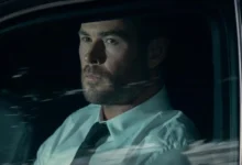 Chris Hemsworth em cena de Caminhos do Crime (2026), thriller dirigido por Bart Layton.