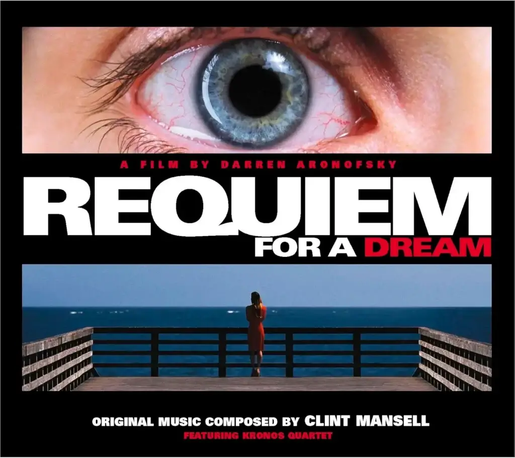 Trilha Sonora de Réquiem para um Sonho Capa da trilha sonora de “Réquiem para um Sonho” (2000), composta por Clint Mansell e com destaque para a faixa “Lux Aeterna”, acompanhada pelo Kronos Quartet.