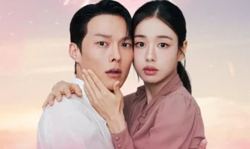Ahn Eun-jin e Jang Ki-yong em cena romântica do dorama Beijo Explosivo (Dynamite Kiss), nova série da Netflix que estreia em 12 de novembro de 2025.