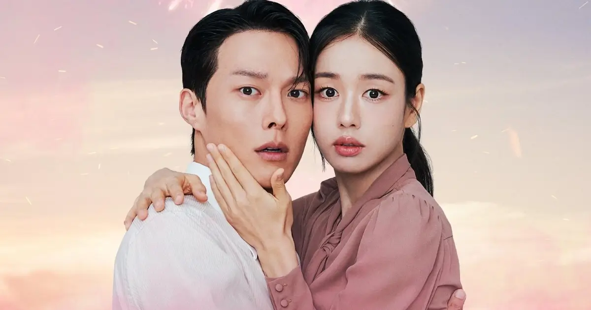 Ahn Eun-jin e Jang Ki-yong em cena romântica do dorama Beijo Explosivo (Dynamite Kiss), nova série da Netflix que estreia em 12 de novembro de 2025.