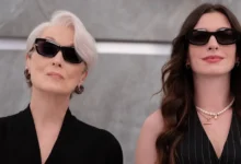 Meryl Streep e Anne Hathaway em cena do primeiro trailer de O Diabo Veste Prada 2