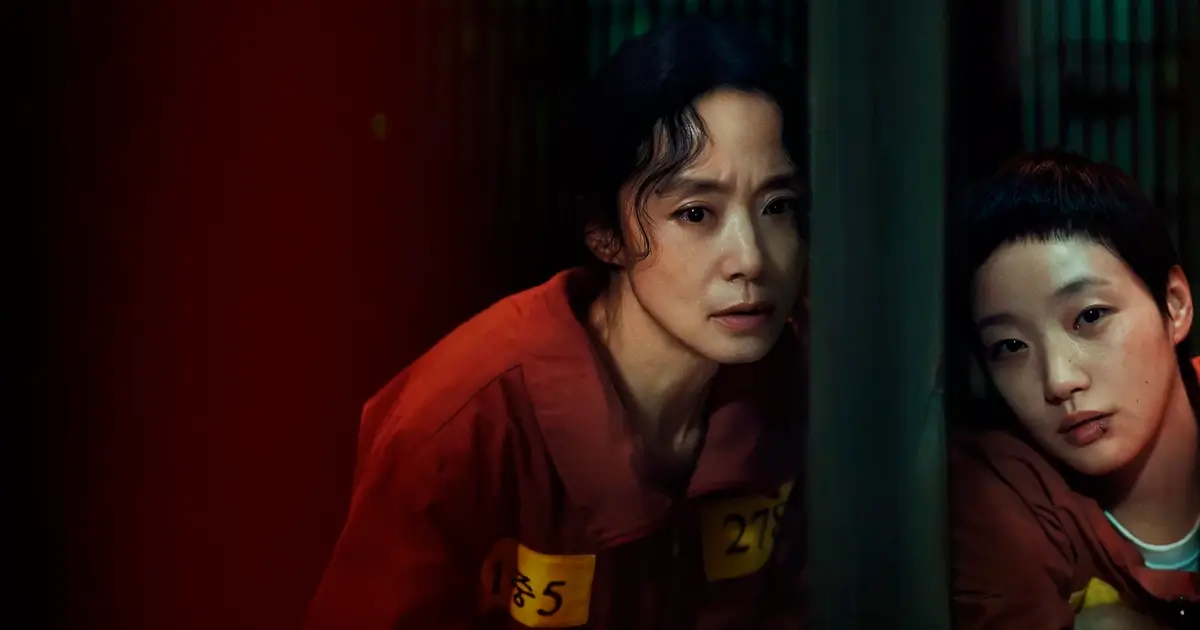 Jeon Do-yeon e Kim Go-eun em cena da série O Preço da Confissão (2025), produção sul-coreana da Netflix sobre crime e suspense.