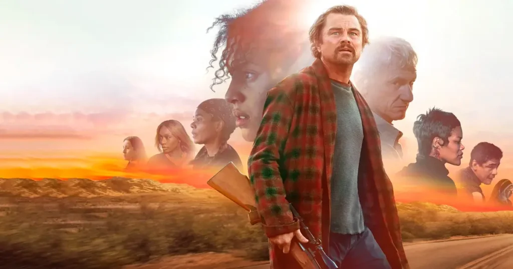 oscar 2026 uma batalha apos a outra Leonardo DiCaprio em cena do filme Uma Batalha Após a Outra, dirigido por Paul Thomas Anderson e cotado ao Oscar 2026.