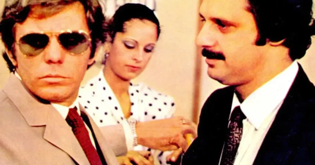 Cena do filme Pra Frente Brasil mostrando torturadores da ditadura militar brasileira nos anos 1970