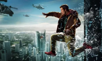 Glen Powell como Ben Richards no trailer final de O Sobrevivente (The Running Man