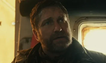 Gerard Butler em cena do novo trailer de Destruição Final 2 (2026), sequência do filme de ação e suspense estrelado pelo ator escocês.