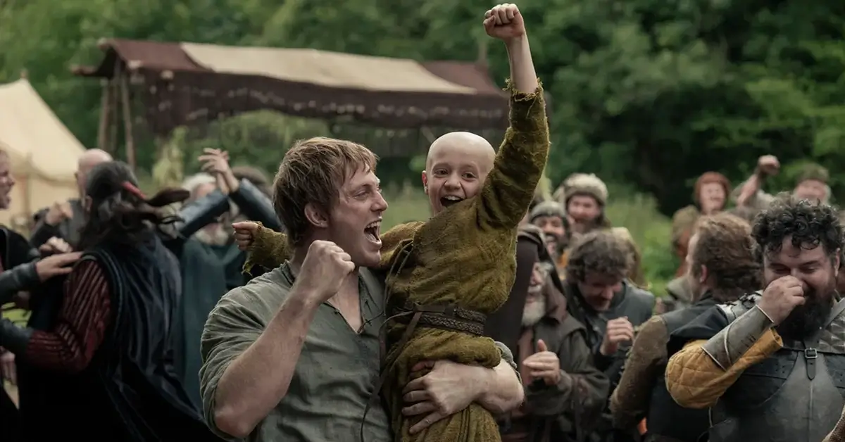 Peter Claffey como Ser Duncan ‘Dunk’ the Tall e Dexter Sol Ansell como Egg em novo trailer de O Cavaleiro dos Sete Reinos.