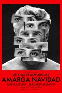 poster de amarga navidad Pôster do filme Amarga Navidad, drama dirigido por Pedro Almodóvar, estrelado por Leonardo Sbaraglia e Bárbara Lennie
