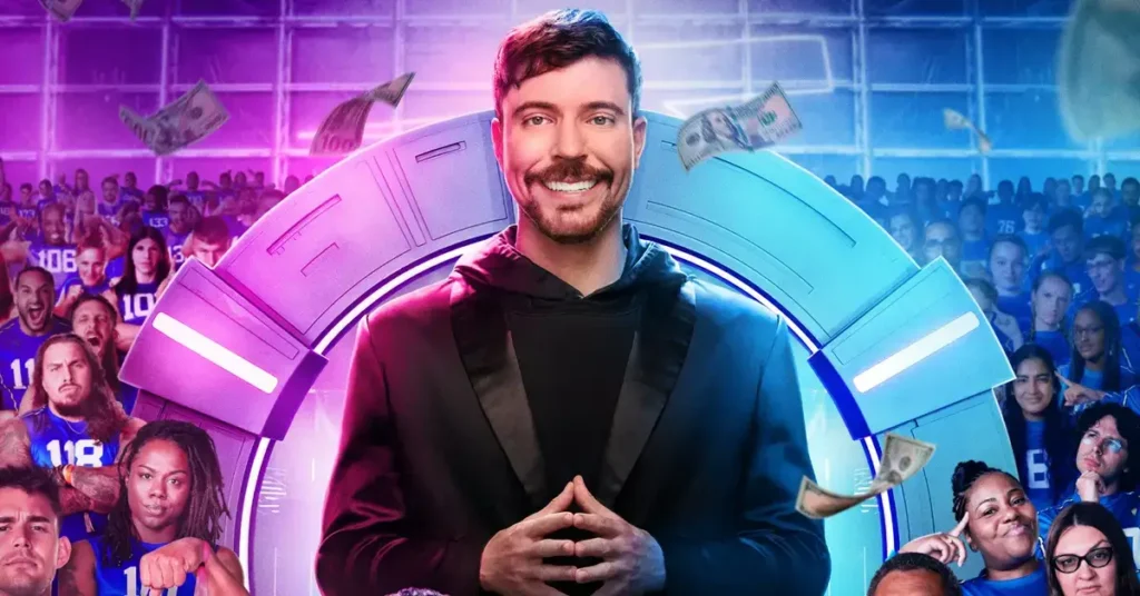 MrBeast apresenta Beast Games temporada 2 em arena futurista, reality show que estreia em 7 de janeiro com o conceito Strong vs Smart e prêmio de US$ 5 milhões.