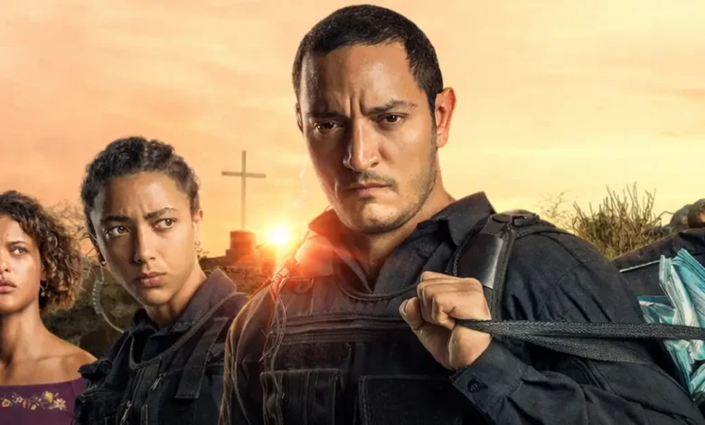 segunda tempora de cangaco novo trailer Thainá Duarte, Alice Carvalho e Allan Souza Lima em cena da 2ª temporada de Cangaço Novo no Prime Video