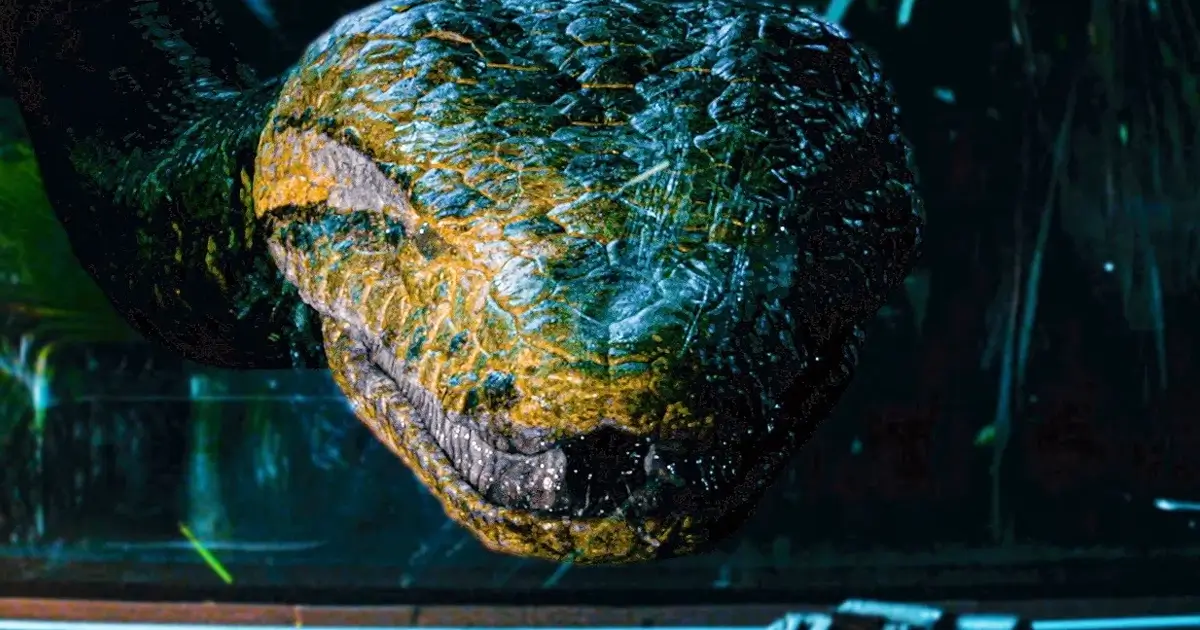 trailer final de anaconda 2025 Anaconda em versão cômica no trailer final divulgado pela Sony Pictures, com sátira visual a Avatar