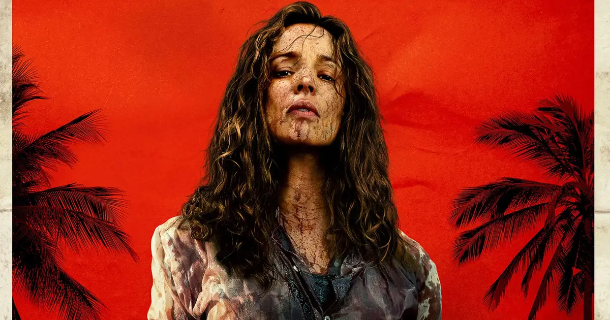 Rachel McAdams ensanguentada em cena do filme “Socorro!” (2026), estreando nos cinemas em 29 de janeiro de 2026