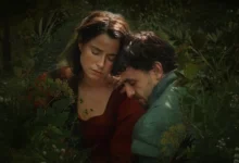 Jessie Buckley e Paul Mescal no pôster do filme Hamnet: A Vida Antes de Hamlet, drama que estreia nos cinemas em 15 de janeiro de 2026.