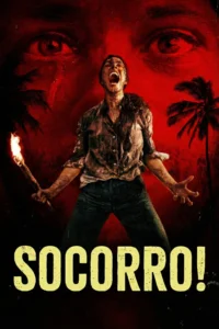 socorro poster Pôster de “Socorro!” (2026) com personagem gritando e segurando uma tocha, destaque entre as estreias de 29 de janeiro de 2026
