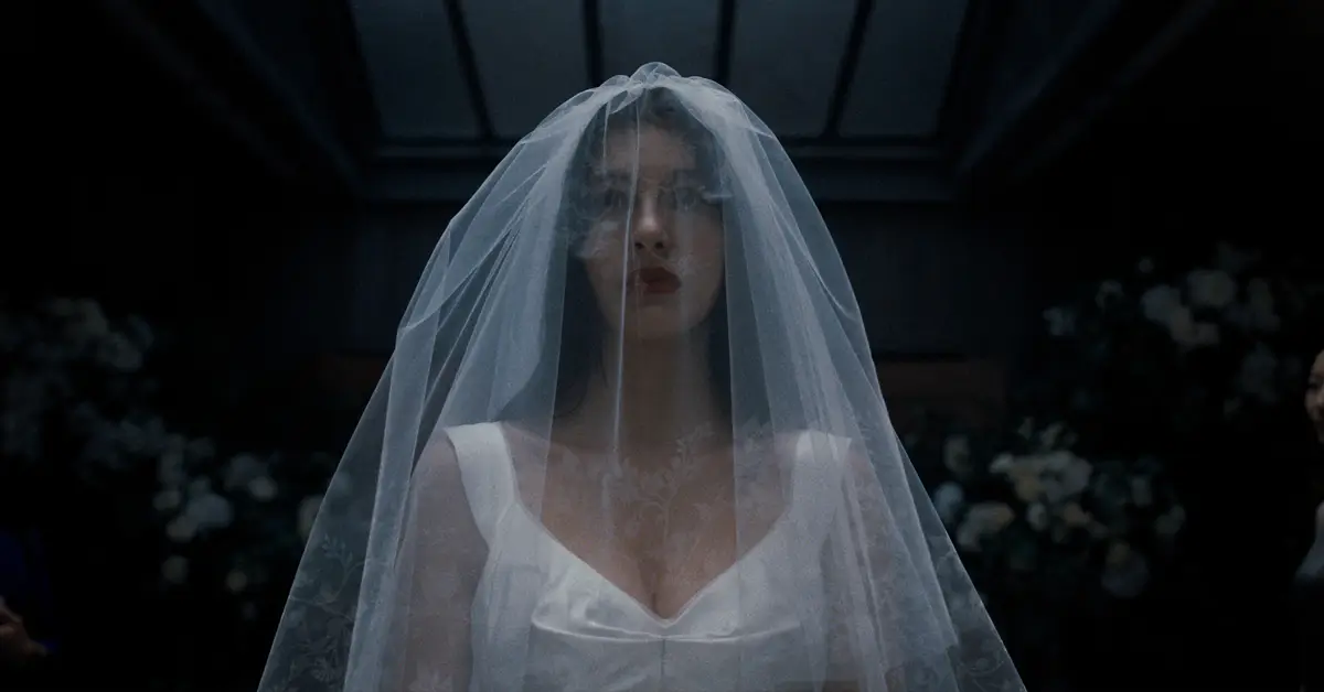 Camila Morrone em cena de Algo Horrível Vai Acontecer (2026), série de suspense da Netflix