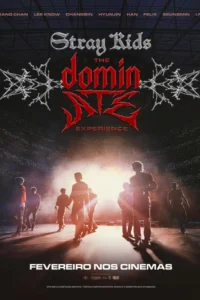 Pôster do filme Stray Kids: The dominATE Experience, um dos lançamentos de 05 de fevereiro de 2026.