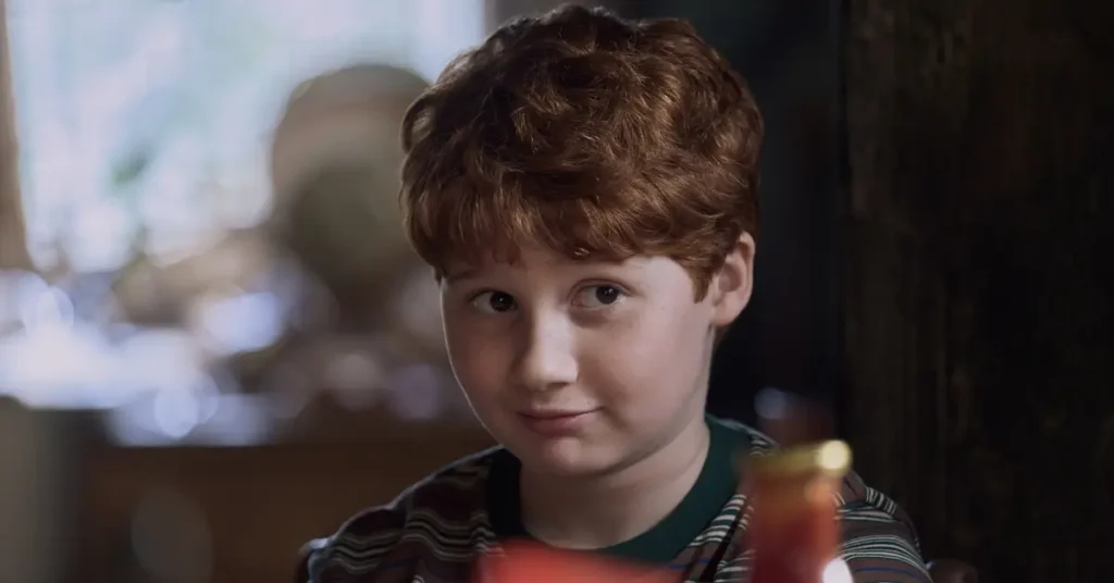 Alastair Stout como Ron Weasley na série Harry Potter (2026)