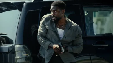homem em chamas netflix Yahya Abdul-Mateen II em cena de ação na série Homem em Chamas (2026), produção da Netflix que estreia em 30 de abril de 2026