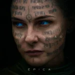 Rebecca Ferguson em Duna Parte 3 como Lady Jessica com marcas no rosto pôster oficial