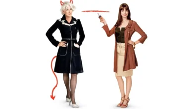 curiosidades sobre o diabo veste prada Curiosidades Sobre O Diabo Veste Prada (2006): Miranda Priestly e Andy Sachs em imagem promocional que representa o contraste entre poder e transformação