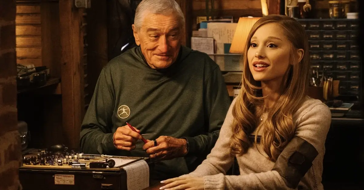 de niro e ariana grande em entrando na maior fria Robert De Niro e Ariana Grande em cena do filme Entrando na Maior Fria, quarto filme da franquia Focker