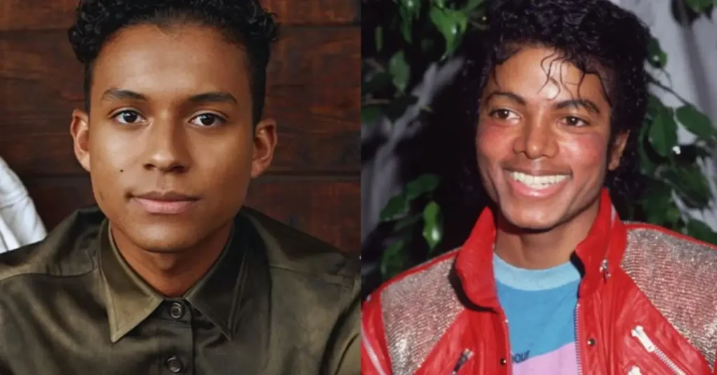 jaafar jackson michael Jaafar Jackson comparado a Michael Jackson evidencia semelhança para o filme Michael 2026