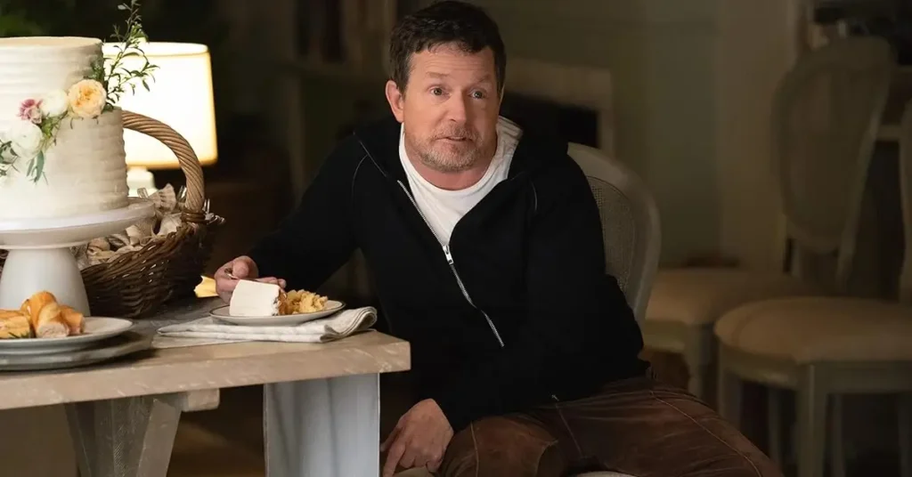 Michael J. Fox em Falando a Real (Shrinking, 2026), série que marca suas participações recentes após aposentadoria.