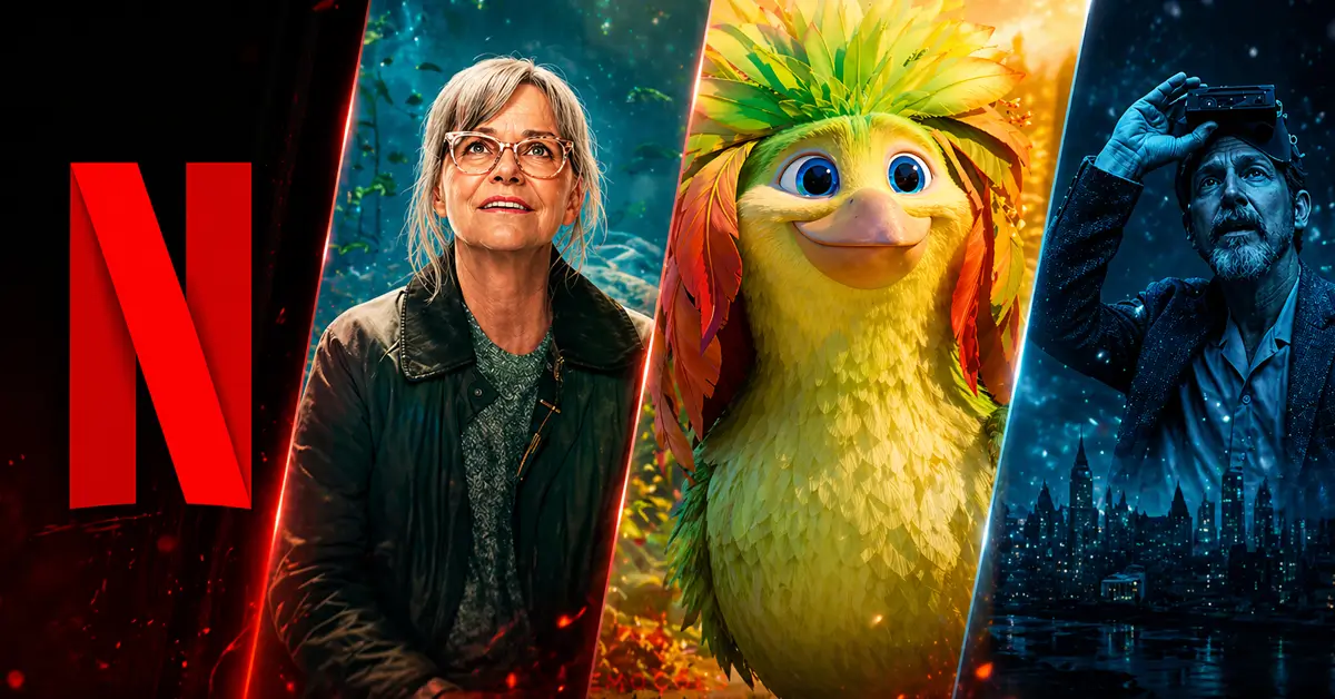 Cena promocional de Criaturas Extraordinariamente Brilhantes, Como Mágica e The Boroughs, destaques da Netflix em maio de 2026