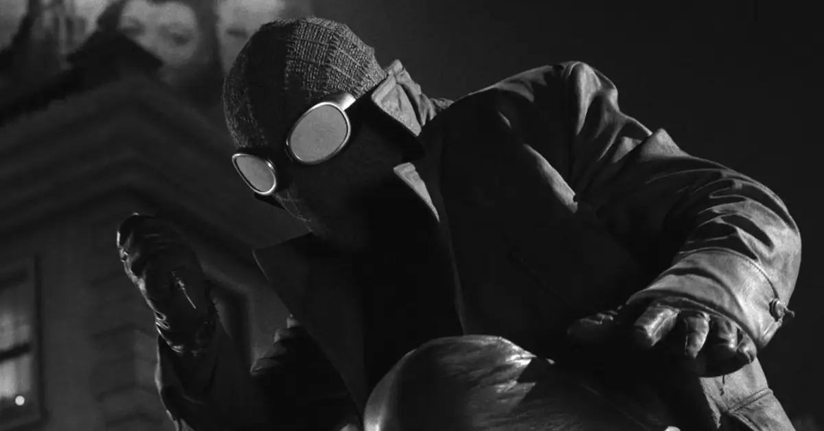 Nicolas Cage como Spider-Noir em cena sombria do trailer de Spider-Noir do Prime Video