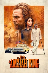 Pôster oficial de The Rivals of Amziah King com Matthew McConaughey, Angelina LookingGlass e Kurt Russell em destaque