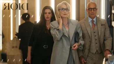 Meryl Streep, Anne Hathaway e Stanley Tucci em O Diabo Veste Prada 2 (2026), filme que lidera a bilheteria de O Diabo Veste Prada 2 com estreia global de US$ 233,6 milhões