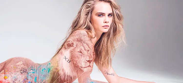 cara delevingne Cara Delevingne em ensaio fotográfico artístico, atriz e modelo conhecida por Cidade de Papel