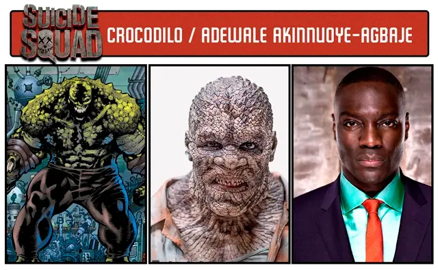 crocodilo esqudrao suicida Crocodilo em versões dos quadrinhos e do filme Esquadrão Suicida (2016), interpretado por Adewale Akinnuoye-Agbaje no universo da DC Comics.