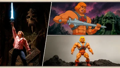 curiosidades sobre he man evolucao do personagem Curiosidades sobre He-Man mostrando a evolução do personagem entre live-action, animação clássica e brinquedos da Mattel.