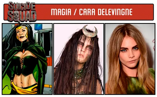 magia esquadrao suicida Magia em versões dos quadrinhos e do filme Esquadrão Suicida (2016), interpretada por Cara Delevingne no universo da DC Comics.