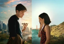 Zoey Deutch e Nick Robinson em cena de Mensagens para Isabelle, comédia romântica da Netflix sobre mensagens de voz enviadas por engano.