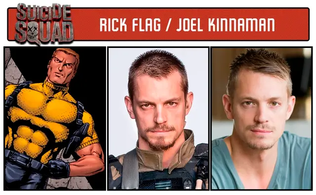 rick frag esquadrao suicida 2016 Rick Flag em versões dos quadrinhos e do filme Esquadrão Suicida (2016), interpretado por Joel Kinnaman no universo da DC Comics.