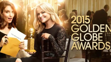 Tina Fey e Amy Poehler durante a cerimônia do Globo de Ouro 2015, premiação que consagrou o filme “Boyhood” entre os vencedores da noite.