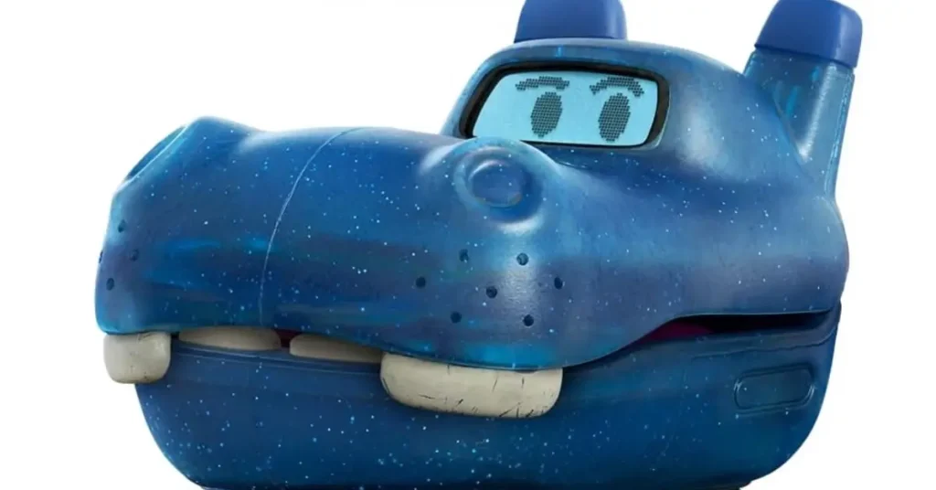 Atlas, o hipopótamo azul GPS apresentado como um dos novos personagens de Toy Story 5